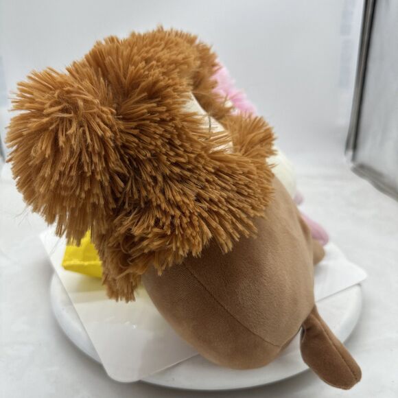 2022 Kellytoy Squishmallow Brina & Benny Duo Bigfoot 8 “ Brown & Pink Plus NWT - Picture 5 of 7